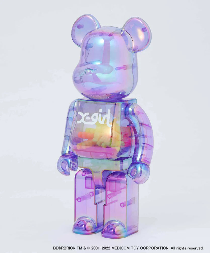 X-GIRL x BE@RBRICK 400% - Light Purple | Xgirl AU – X Girl AU