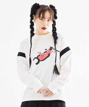 Load image into Gallery viewer, X-GIRL x T-REX FOOTBALL TEE - White