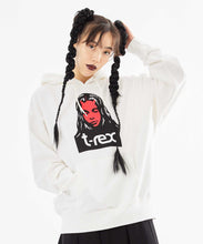 Load image into Gallery viewer, X-GIRL x T-REX SWEAT HOODIE - White