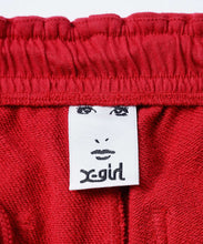 Load image into Gallery viewer, X-GIRL x T-REX SWEAT PANTS - Red