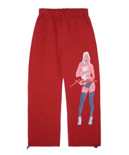 Load image into Gallery viewer, X-GIRL x T-REX SWEAT PANTS - Red