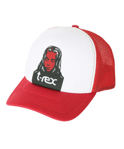X-GIRL x T-REX MESH CAP - Red