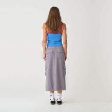 Load image into Gallery viewer, Work Cargo Maxi Skirt - Cement