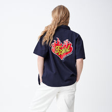 Load image into Gallery viewer, Burning Heart Shirt - Midnight
