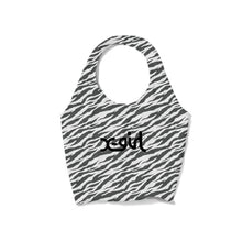 Load image into Gallery viewer, Mills Logo Shopper Bag - Zebra