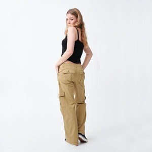Work Cargo Pants - Khaki