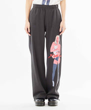 Load image into Gallery viewer, X-GIRL X T-REX SWEAT PANTS - Black