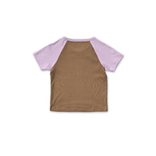 Load image into Gallery viewer, Old English Raglan Tee - Taupe
