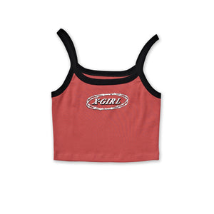 Barbed Wire Singlet - Pigment Dusty Red