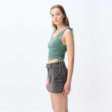 Load image into Gallery viewer, Cargo Work Skirt - Black