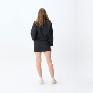 Nylon Mini Skirt - Black