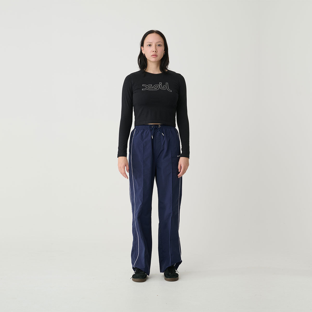 Nylon Easy Pant - Navy