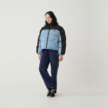 Load image into Gallery viewer, Bicolour Puffer Jacket - Slate