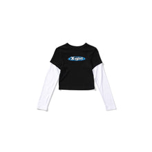 Load image into Gallery viewer, Foam Logo Layered LS Tee - Black