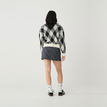 Load image into Gallery viewer, Pattern Knit Cardy - Check