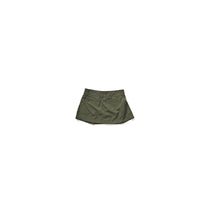 Load image into Gallery viewer, Nylon Flared Mini Skirt - Sage