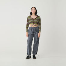 Load image into Gallery viewer, Nylon Cargo Pants - Charcoal