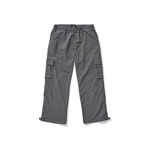 Nylon Cargo Pants - Charcoal