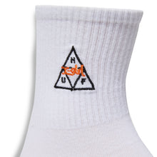 Load image into Gallery viewer, XGirl x HUF 1/4 Sock - White